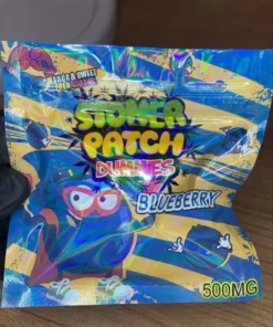 Stoney Patch THC gummies 500mg sour sweet Delta 9 distillate Sunnyside dispensary