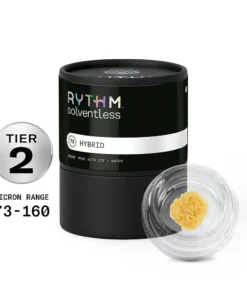 rythm cereal milk tier 2 live rosin 1g hybrid 73% THC solventless