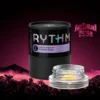rythm animal face live resin indica 1g 70% THC concentrate Sunnyside