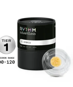 bananaconda strain rythm tier 1 live rosin 1g hybrid 71% THC solventless